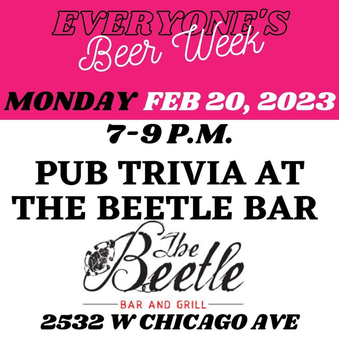 Everyone's Beer Week: Pub Trivia at The Beetle Bar